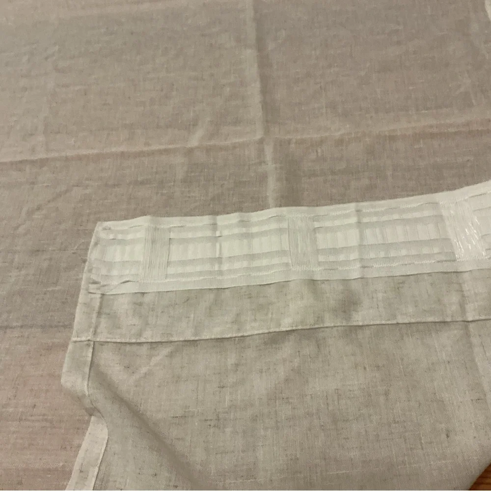 NWOT Pair of IKEA Linen Drapes